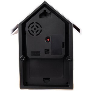 Clayre & Eef 6KL0840 Wanduhr 20x10x26 cm 3x AA Batteriebetrieben