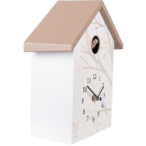 Clayre & Eef 6KL0841 Wanduhr 20x10x26 cm 3x AA...