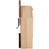 Clayre & Eef 6H2437 Hotel pentru Insecte Lemn Stil Țărănesc 12x7x25 cm