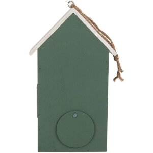 Clayre & Eef 6H2439 Căsuță pentru păsări Lemn 15x10x22 cm