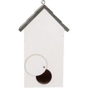 Clayre & Eef Căsuță pentru Păsări Lemn 15x10x22 cm Rustic