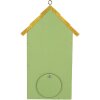 Clayre & Eef 6H2443 Căsuță pentru păsări 15x10x22 cm Verde și Galben