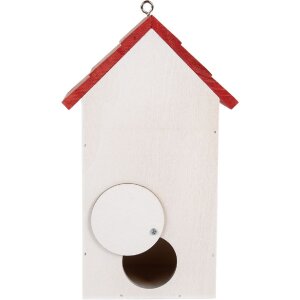 Clayre & Eef 6H2446 Vogelhaus 15x10x22 cm Holz Landhausstil