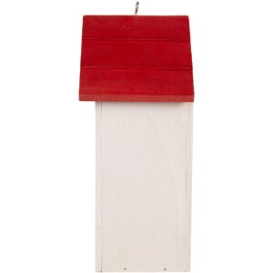 Clayre & Eef 6H2446 Vogelhaus 15x10x22 cm Holz Landhausstil