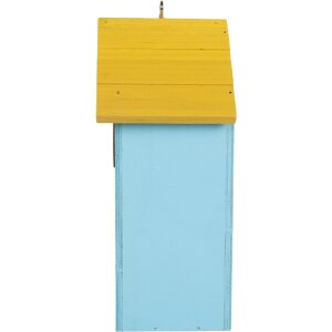 Clayre & Eef 6H2448 Căsuță pentru păsări 15x10x22 cm, Lemn