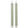 Clayre & Eef Set 2 Lumânări LED Ø 2x25 cm