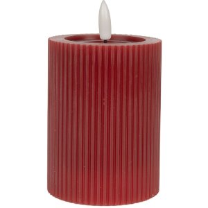 Clayre & Eef 6CA0003R LED Kerze mit Durchmesser 8x13 cm