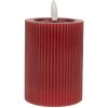Clayre & Eef 6CA0003R LED Kerze mit Durchmesser 8x13 cm