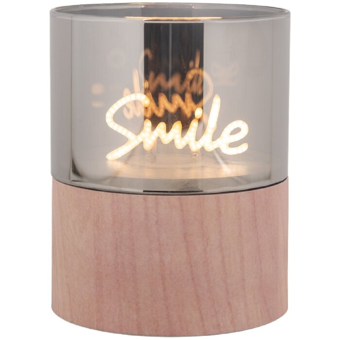 Suport Lumânări LED Clayre & Eef 8x10 cm, 3xAAA