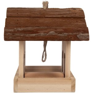 Clayre & Eef 6H2454 Vogelfutterhaus 19x18x19 cm