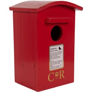 Clayre & Eef 6H2457 Vogelhaus 14x12x21 cm Holz Landhausstil