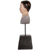 Clayre & Eef 6PR5564 Bust Decorativ Femeie Bej-Maro 11x11x34 cm