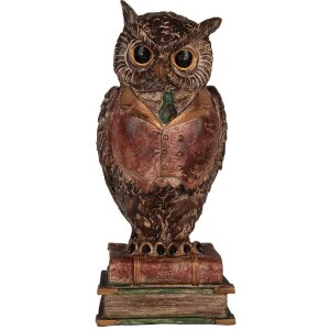 Clayre & Eef Pușculiță Bufniță 16x15x35 cm