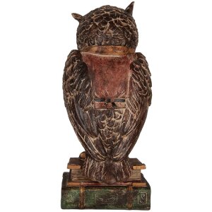 Clayre & Eef Pușculiță Bufniță 16x15x35 cm