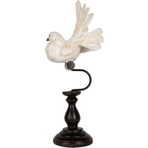 Clayre & Eef Decorațiune Păsăre 15x11x36 cm