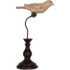 Clayre & Eef Decorațiune Pasăre Bej Maro 12x7x21 cm
