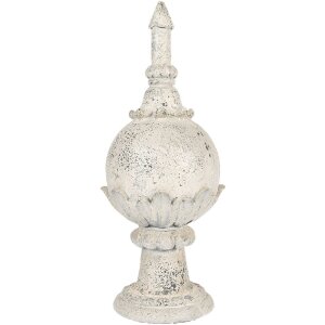 Clayre & Eef Ornament Decorativ Bej Gri Ø 24x61 cm