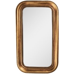 Clayre & Eef 62S312 Oglindă de Perete Aurie 21x36 cm