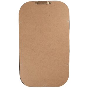 Clayre & Eef 62S312 Oglindă de Perete Aurie 21x36 cm