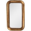 Clayre & Eef 62S312 Oglindă de Perete Aurie 21x36 cm