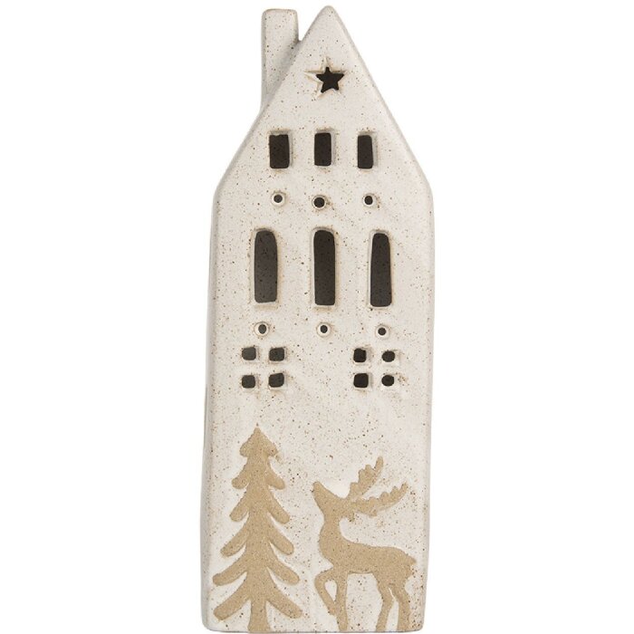 Clayre & Eef Decorațiune Casă cu LED 9x7x24 cm