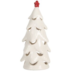 Clayre & Eef Decorațiune Pom de Crăciun cu LED 9x19 cm