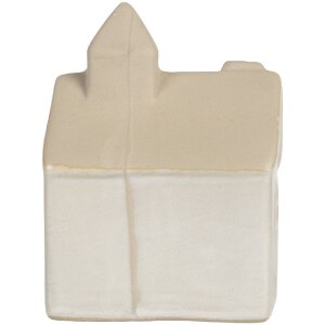 Clayre & Eef 6CE2180 Dekoration Haus mit LED 9x6x12 cm