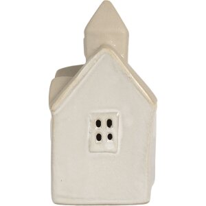 Clayre & Eef 6CE2180 Dekoration Haus mit LED 9x6x12 cm