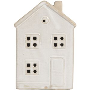 Clayre & Eef 6CE2182 Dekoration Haus mit LED 8x5x12 cm