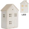 Clayre & Eef 6CE2182 Dekoration Haus mit LED 8x5x12 cm