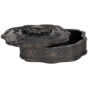 Clayre & Eef Cufăr de bijuterii 12x11x4 cm Polirasină