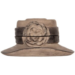 Clayre & Eef 6PR5545 Schmuckkästen Hut Ø 22x11 cm