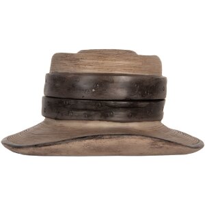 Clayre & Eef 6PR5545 Schmuckkästen Hut Ø 22x11 cm