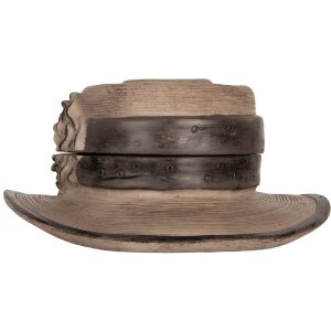 Clayre & Eef 6PR5545 Schmuckkästen Hut Ø 22x11 cm