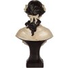 Clayre & Eef 6PR5550 Dekoration Büste Frau 18x12x31 cm Beige/Braun