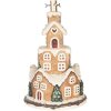 Clayre & Eef 5MG0093 Weihnachtsbaumständer Ø 35x57 cm Braun und Weiß