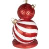 Clayre & Eef 5MG0096 Weihnachtsbaumständer Rot und Weiß Ø 55x84 cm