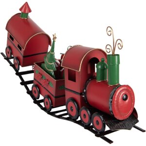 Clayre & Eef 5Y1294 Dekoration Zug 63x13x31 cm Rot