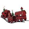 Clayre & Eef 5Y1294 Dekoration Zug 63x13x31 cm Rot