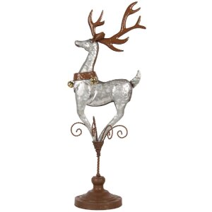 Clayre & Eef 5Y1297 Ren 24x24x68 cm Gri, Decorațiune...