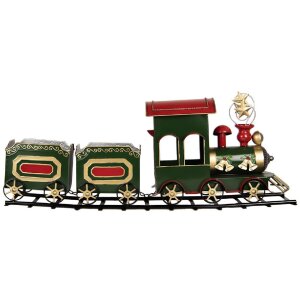 Clayre & Eef 5Y1309 Dekoration Zug 77x15x31 cm Grün