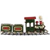 Clayre & Eef Decorațiune Tren Verde 77x15x31 cm