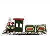Clayre & Eef Decorațiune Tren Verde 77x15x31 cm