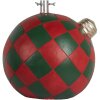 Clayre & Eef 6MG0118 Weihnachtsbaumständer 42x42x43 cm Rot Grün