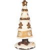 Clayre & Eef 6MG0145 Dekoration Weihnachtsbaum Braun Beige Ø 24x51 cm