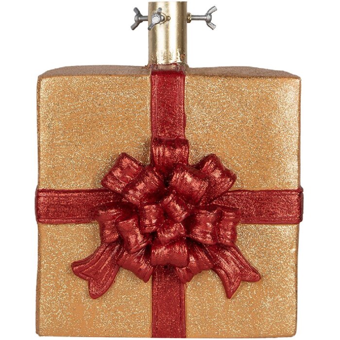 Suport brad Clayre & Eef 6MG0150 auriu, 26x25x32 cm, stil rustic