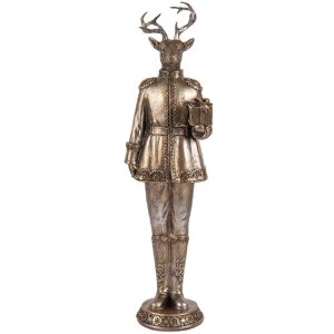 Clayre & Eef 6PR5519 Dekoration Rentier 11x10x38 cm...