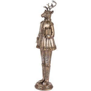 Clayre & Eef 6PR5519 Dekoration Rentier 11x10x38 cm...