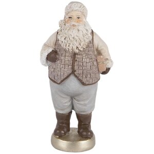 Clayre & Eef 6PR5521 Dekoration Weihnachtsmann 8x6x15...