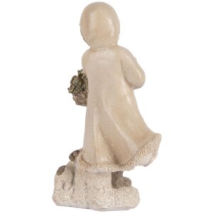 Clayre & Eef 6PR5531 Decorațiune Copil Bej-Maro 10x7x17 cm